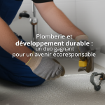 Plomberie et développement durable : un duo gagnant pour un avenir écoresponsable