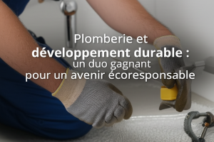 Plomberie et développement durable : un duo gagnant pour un avenir écoresponsable